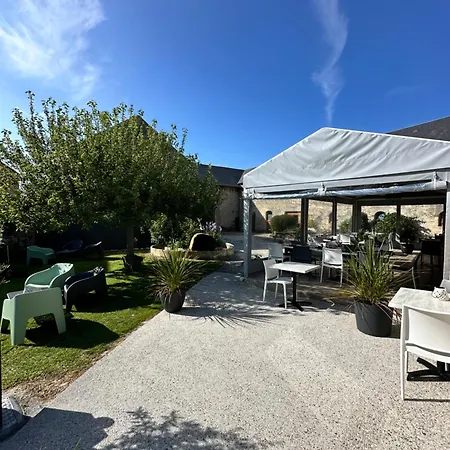Restaurant Le Clos De L 'ancien Pressoir Szálloda Commes